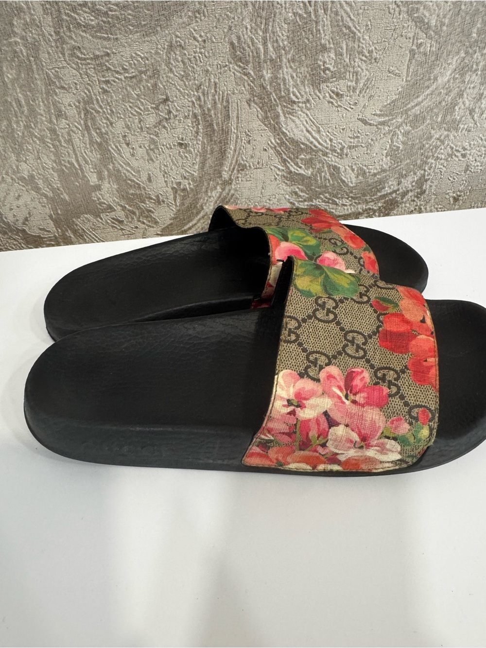 Gucci slides sandals floral gg - Picture 3 of 6
